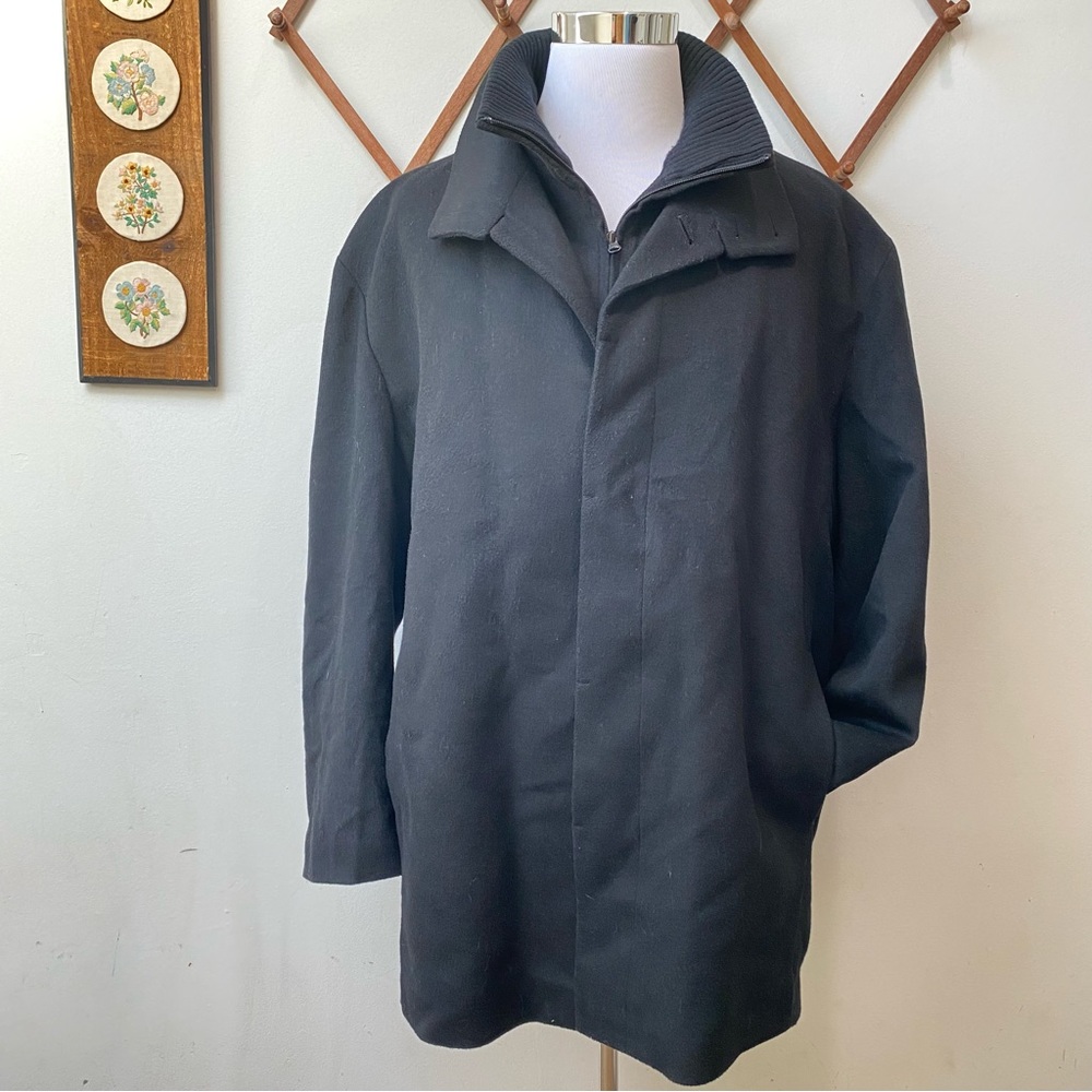 J Ferrar Wool Double Layered Coat